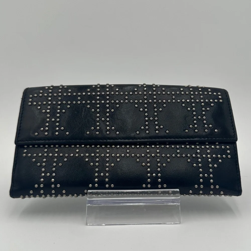 Christian Dior Studded Wallet - Picture 2 of 13
